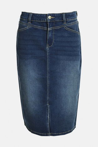 Jeans Rok Blauw