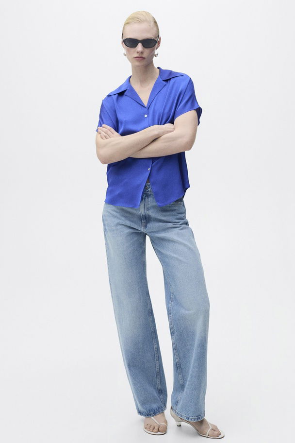 Blouse Blauw