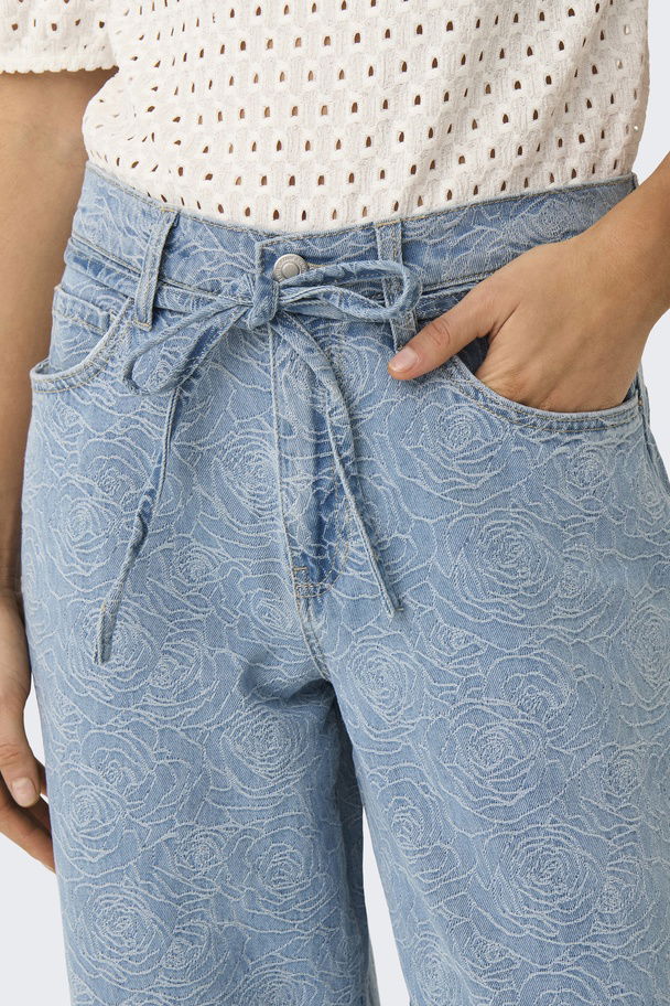 Jeans Straight Blauw